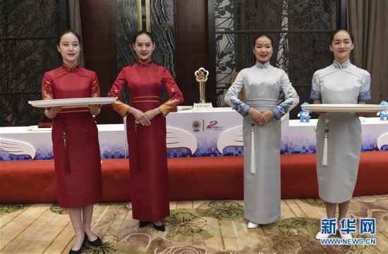 (軍運會)(8)第七屆世界軍人運動會獎牌獎杯正式亮相