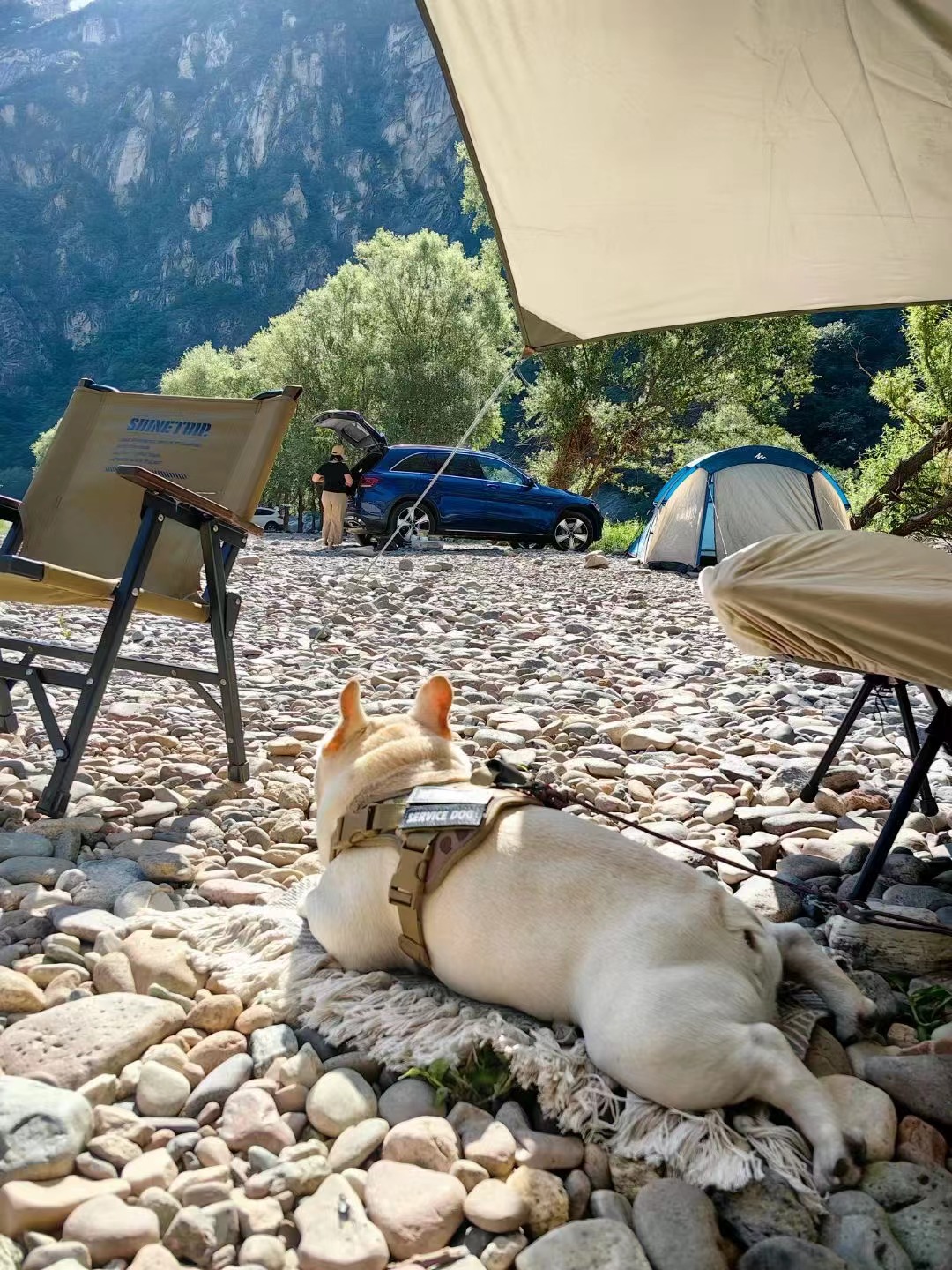 北京懷柔白河灣。受訪者供圖