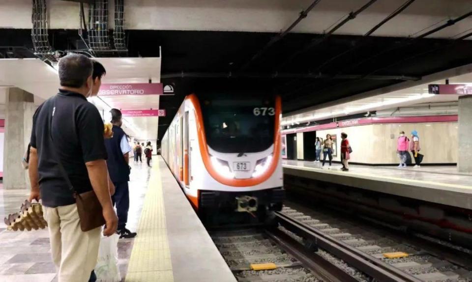 ?墨西哥城地鐵1號(hào)線。中國(guó)中車(chē)供圖。