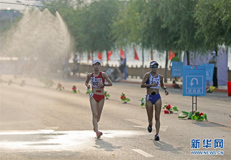 （體育）（3）田徑——2020年全國競(jìng)走邀請(qǐng)賽：楊家玉奪得女子20公里競(jìng)走冠軍